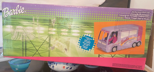 2001 Mattel Barbie Jam'n Glam Concert Stage Tour Bus 29930 BOX - Picture 11 of 22