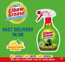 Elbow Grease Air Fryer Cleaner Spray 500ml, Deep Cleaning & Easy Grease Removal