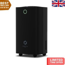 Whisper-Quiet Ometa Pure 12L Dehumidifier - Ideal for Laundry and Damp Control