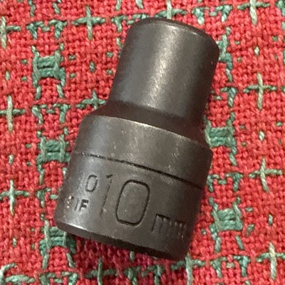 Wright Tool 10mm Impact Socket  48-10  1/2  Drive 6 Point   NOS New