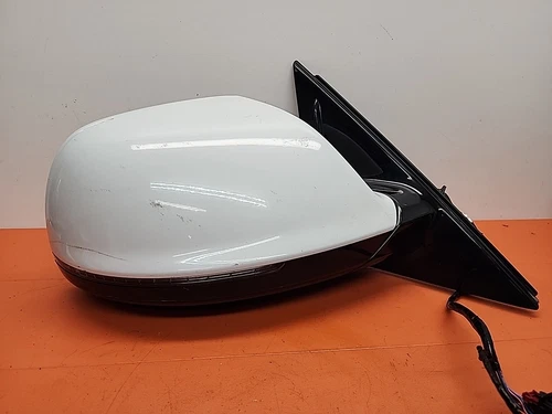 2015 - 2017 Audi Q5 Right Side Door Mirror Auto Dim Blind Spot White OEM RH