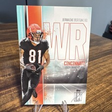 2024 Topps Signature Jermaine Burton Teal /225 Rookie #88 Cincinnati Bengals