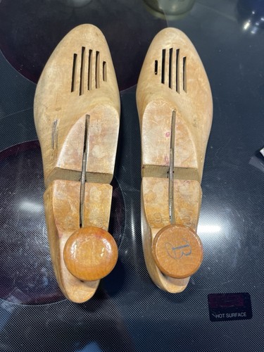 Vintage Wooden Shoe Trees Bostonian