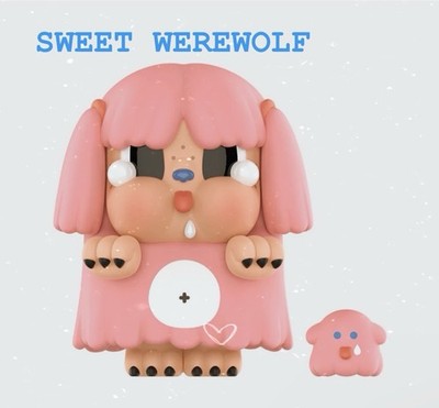 *RARE* Crybaby Monster Tears Figurine - SWEET WEREWOLF - Pop Mart 100% Authentic