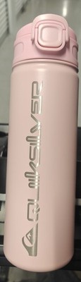 Water Bottle Quicksilver 32 oz Stainless Steel Pink