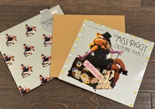 Vintage 1980 MISS PIGGY CALENDAR w/Folder Jim Henson Muppets