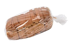 Bread Bags with Ties, Reusable, 50 Clear Bags and 50 Ties