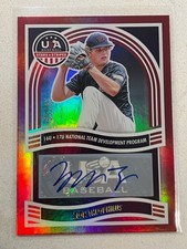 ZION THEOPHILUS 2024 USA Baseball Stars & Stripes RED Foil Auto /65 qty