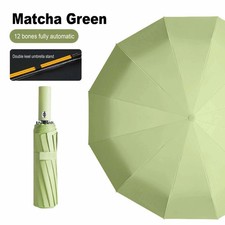 24 bones fully automatic folding umbrella vinyl sunshade sun protection umbrella