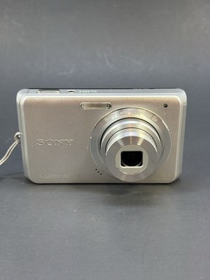 Sony Cyber-shot DSC-W180 10.1MP Digital Camera Silver Battery SD