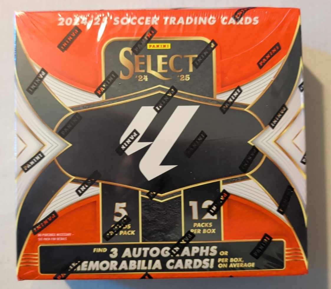 2024/25 PANINI SELECT LA LIGA SOCCER HOBBY BOX - 3 autographs for