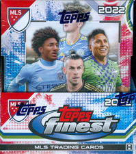 2022 Topps Finest MLS Soccer Factory Sealed Hobby Box 2 Autos!