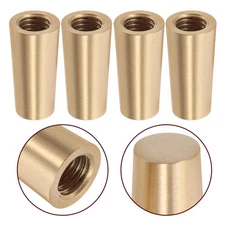  8 Pcs Metal Feet for Crafts Wood Cutting Board Brass Furniture Legs Tray Riser