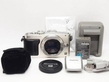 Olympus PEN E-PL5 16MP Mirrorless Digital Camera Body Silver Tested Working JP