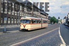 35mm Slide WEST GERMANY Bremen Tram Strassenbahn 443 1989 Original