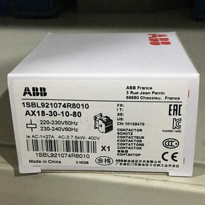 1PC Brand New   AX18-30-10-80 220V Contactor Fast Ship #ff