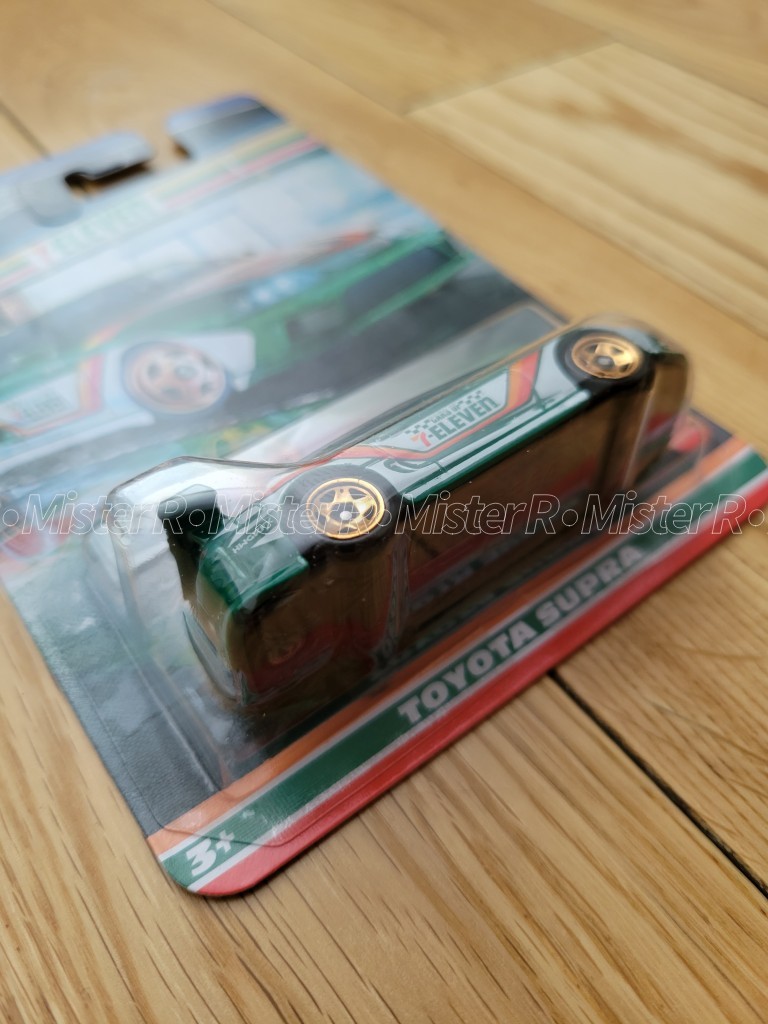 Hot Wheels × 7-Eleven • Toyota MK4 Supra • 711 Silver Series 1:64