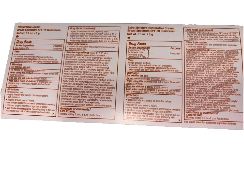 Mini juego de viaje Arbonne Re9 Advanced antienvejecimiento para el cuidado de la piel (6 tubos) 2021 Foto 3 de 4