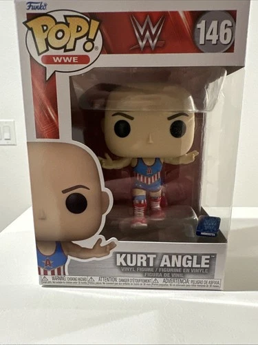 Funko Pop! WWE Wrestling #146 Kurt Angle With Protector