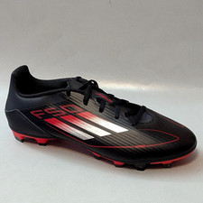 adidas F50 Club FG/MG Soccer Cleats Mens 10.5 Black Lucid Red IE1246