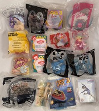 Vintage Modern McDonald's Happy Meal Burger King Kid's Club Toy Lot
