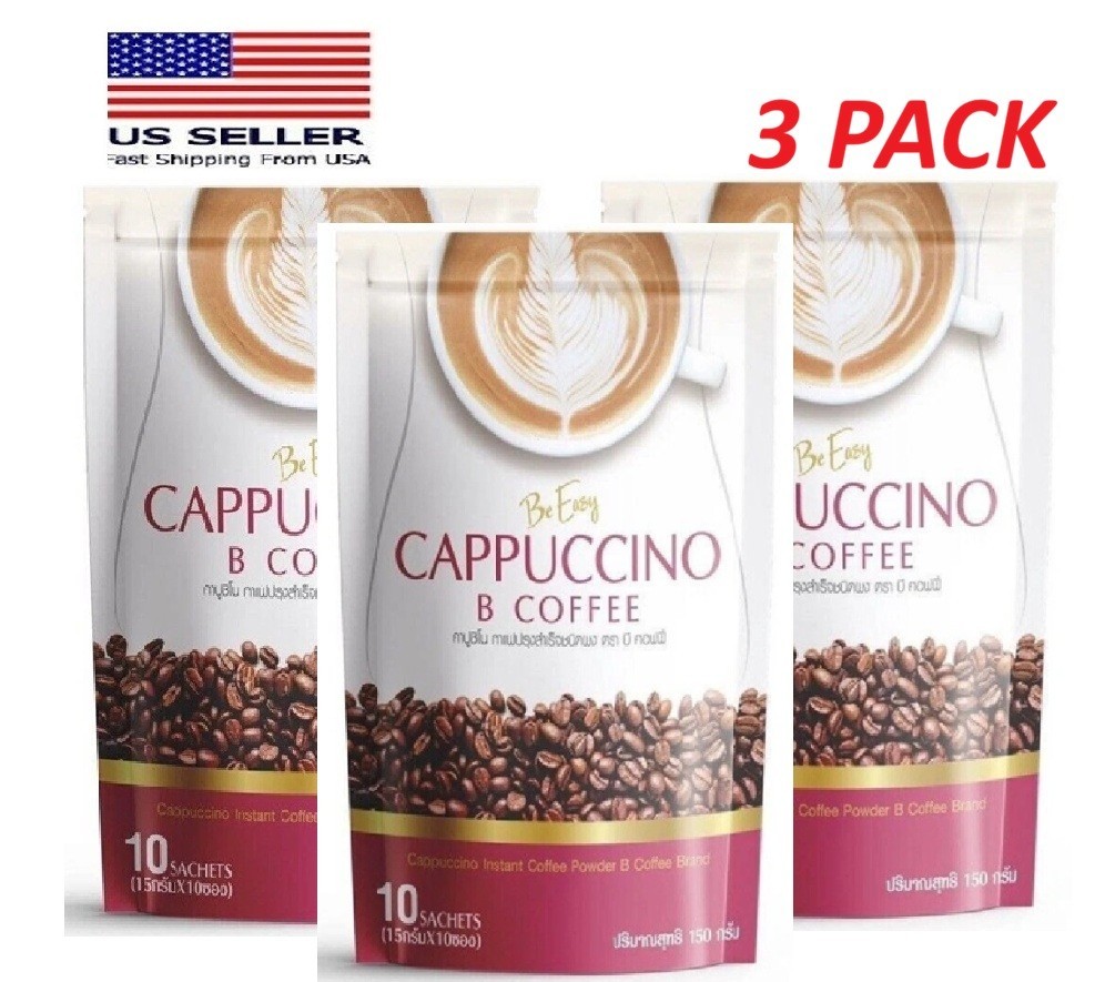 Be Easy B Coffee Cappuccino Instant Weight Management Detox Diet Slimming USA