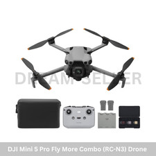 DJI Mini 5 Pro Fly More Combo  RC-N3 3 Batteries  Drone