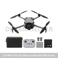 DJI Mini 5 Pro Fly More Combo ( RC-N3 +3 Batteries ) Drone