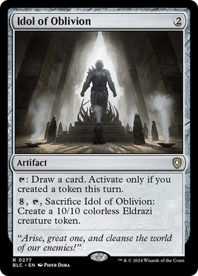 MTG Idol of Oblivion  - Bloomburrow Commander #277