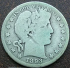 US 1893-S Barber Half Dollar **