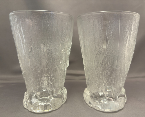 McDonald's RocDonald's Vintage Flintstones 1993 Frosted Glass Bedrock Mugs (4) - Picture 9 of 19