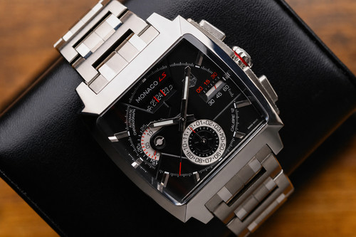 MINT - TAG HEUER MONACO LINEAR SYSTEM WITH CHRONOGRAPH