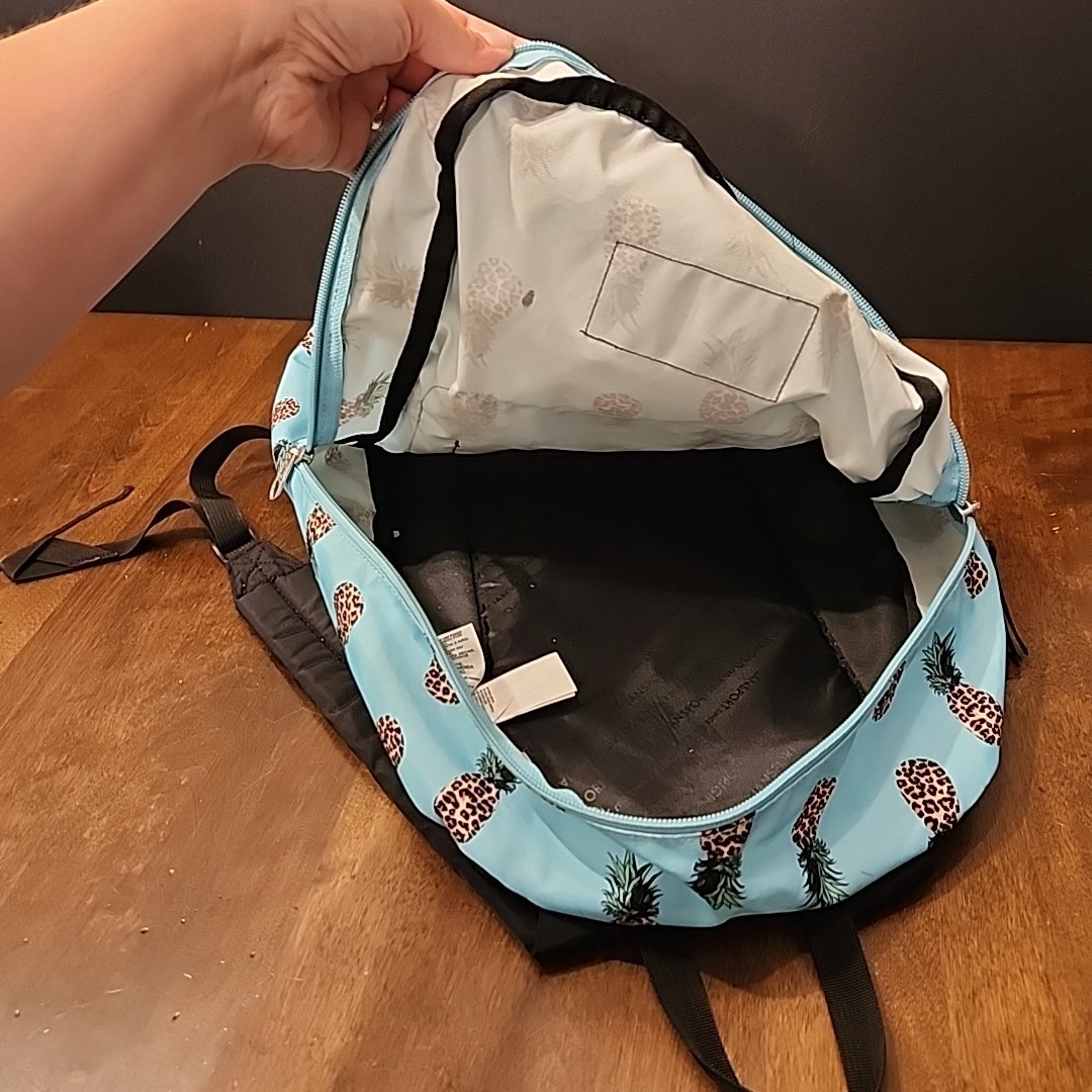 Jansport Backpack Leopard Pineapple Crosstown Big… - image 5