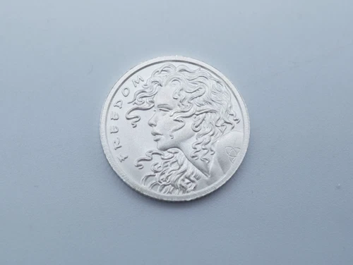 1/10th oz .999 Silver Freedom Round Silver Bullet Silver Shield SBSS - T225