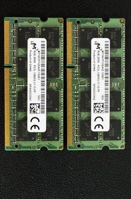 16GB (2x 8GB) Micron DDR3L 1600MHz SO-DIMM 16GB Kit PC3L-12800S Notebook RAM