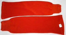 MEN'S THICK HOCKEY ORANGE GARTER SOCKS (28")