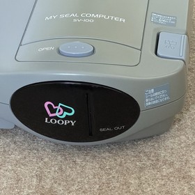 FULLY WORKING Casio Loopy Console + Controller + Seal Cart SV-100 JP | US SELLER