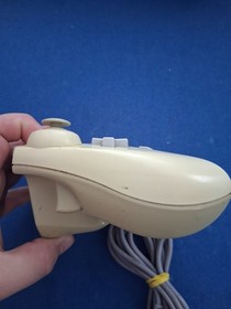 SEGA Dreamcast Controller HKT-7700 White OEM w/Memory Unit Slot Tested/Works 
