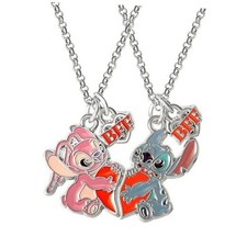 Cute Best Friend Necklace Set, Cartoon Friendship Necklace for 2 - Gift for