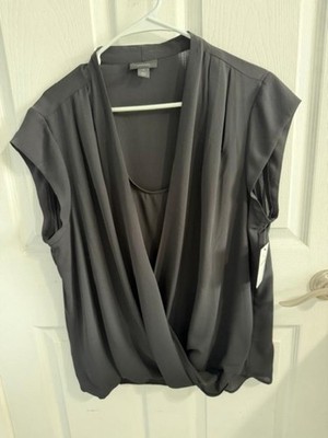 halogen black womans shirt