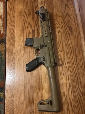 1 SIG mcx co2 come with 2 cartridge of co22500 pellets 6000 precision...
