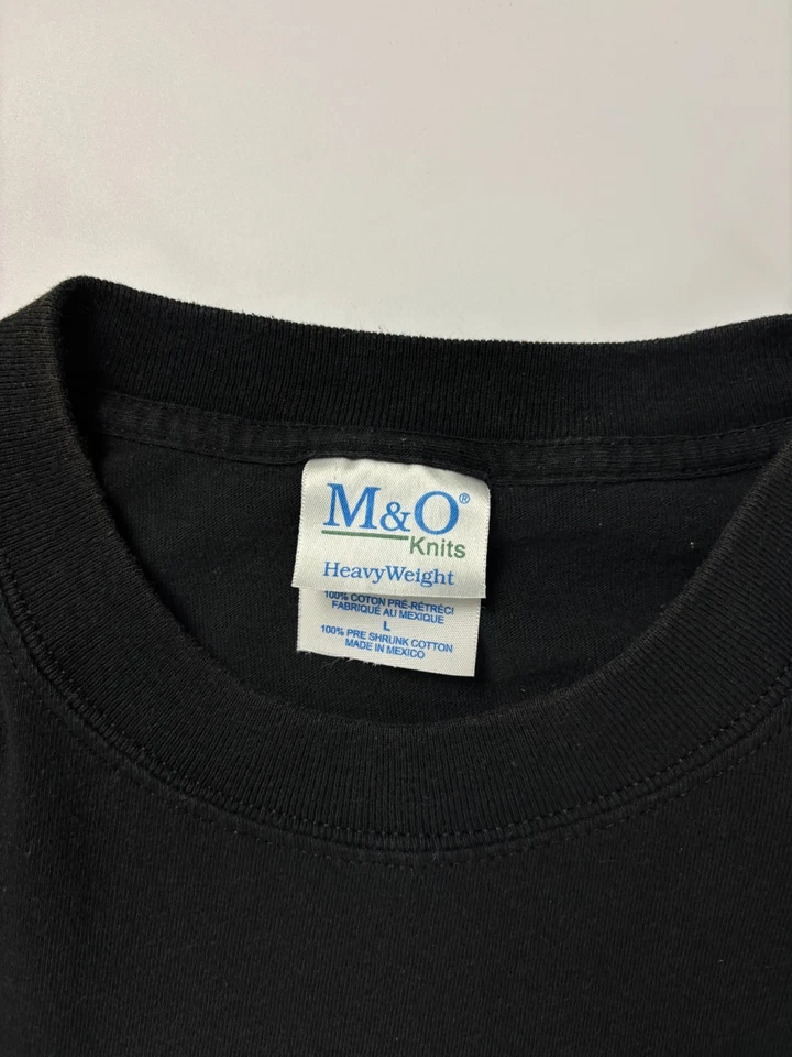 Vintage Simoniz Car Cropped Tee / Automobile Graphic T Shirt / Large Black - Image 4 of 4