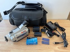 Sony Handycam DCR-TRV27 Mini DV MiniDV Camcorder Video Camera Bundle WORKING