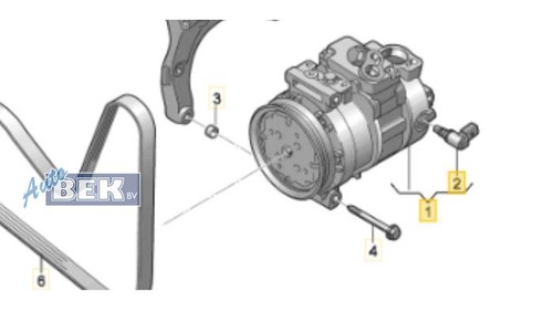 Klimakompressor Audi A1 Sportback 8XA 5Q0820803D P23562460