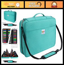 Large Capacity Colored Pencil Case - 480 Slots Multi-Layer Organizer for Art Sup