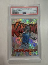 2024 PANINI PRSPCT ED KABOOM! #2 PJ MORLANDO PSA 9