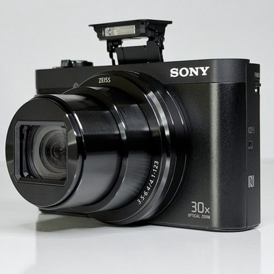 Sony Cyber-shot DSC-HX80 18.2 MP Digital Camera - Black for sale