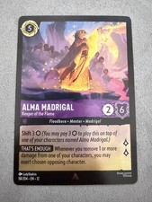 Disney Lorcana Wilds Unknown - Alma Madrigal Keeper of the Flame - 58/204 FOIL 