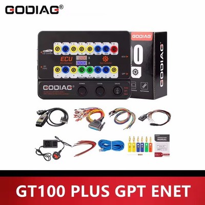 GODIAG GT100 PLUS GPT ENET DOIP 24V-12V AUTO OBD II Break Out Box ECU Connector