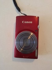 Canon IXUS 160 Digital Camera Red 20 Megapixels 8x Optical Zoom used.vgc